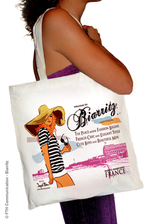  tote bag coton bio publicitaire personnalisable 